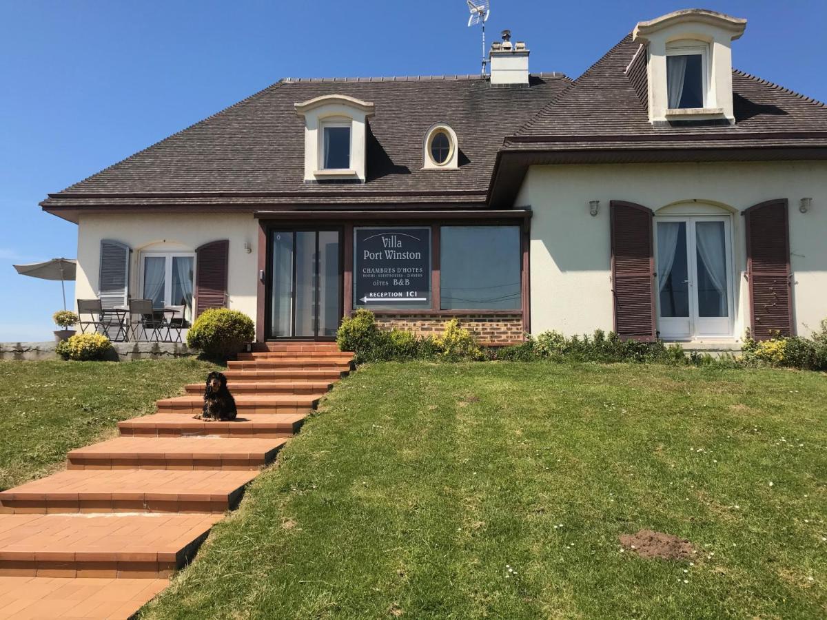 La Villa Port Winston - Face Mer B&B Saint-Côme-de-Fresné Exteriör bild